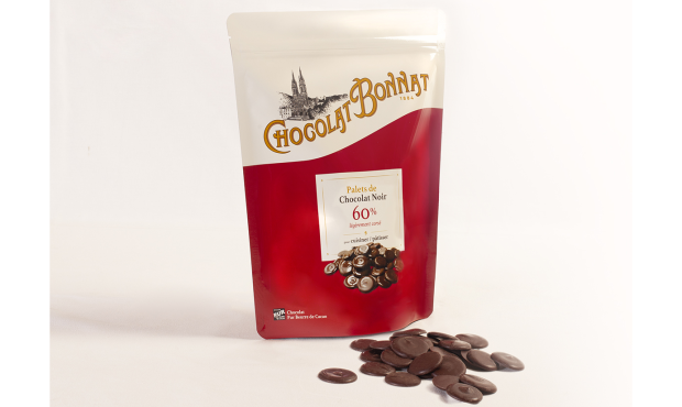 Palets de Chocolat noir 60 % Cacao