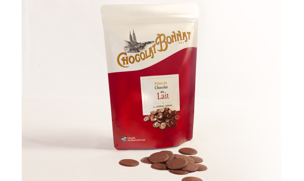 Palets de Chocolat au Lait 55 % Cacao