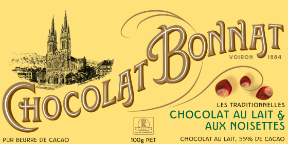 Chocolat au Lait aux noisettes