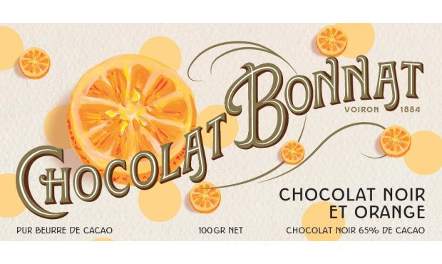 Tablette Chocolat Noir et Orange