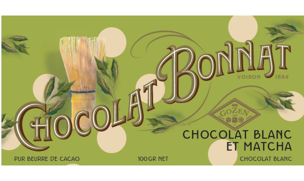 Tablette Chocolat Blanc et Matcha